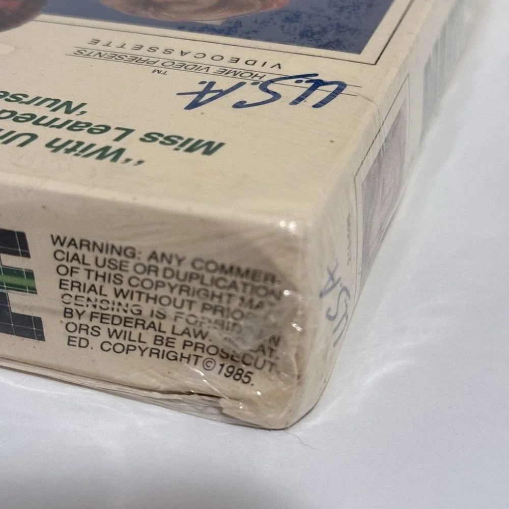 Nurse VHS Michael Learned Robert Reed SEALED